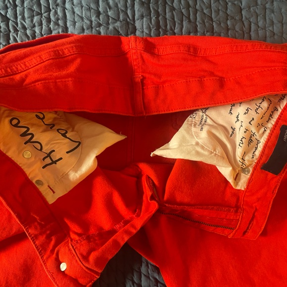 Red Boden Soho Skinny Jeans 10 long - Picture 3 of 6